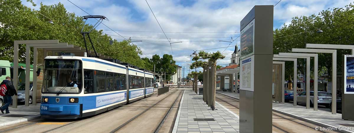 Projektsteuerung Neubau Tram Westtangente München