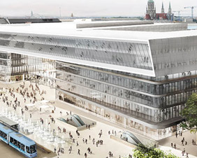 Visualisierung Hauptbahnhof München
